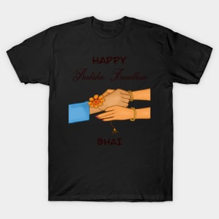 Happy Raksha bandhan bhai, Raksha bandhan, Rakhi T-Shirt